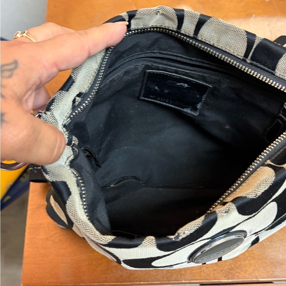 Gorgeous Vintage Y2k Coach Signature C s Slouchy Crossbody/ Shoulder bag tote - Picture 3 of 13
